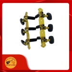 Khóa Đàn Guitar Nylon Vàng Tai Đen Loại 1 AOS-020B3 (Khóa Classic)
