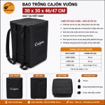 Bao Trống Cajon Vải Mỏng Túi Đựng Trống Cajon Có Quai Xách Khóa Kéo Bền Đẹp Phụ Kiện Cajon