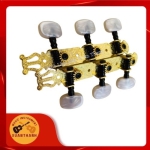 Khóa Đàn Guitar Nylon Vàng Tai Trắng Loại Tốt G-V306