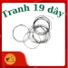 Dây đàn tranh bộ 19 dây Yến Oanh