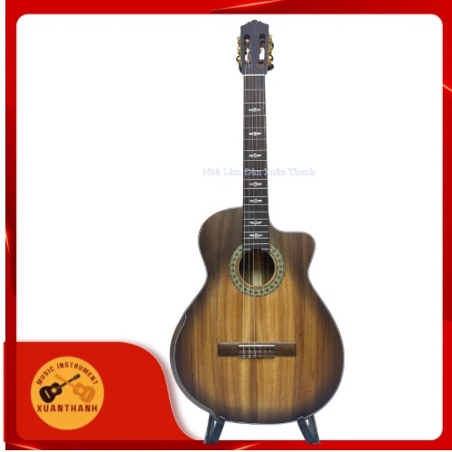 Đàn Guitar Classic Gỗ Điệp Kỹ Có Vát & Inlay – Dây Nylon GDKC-V4/4