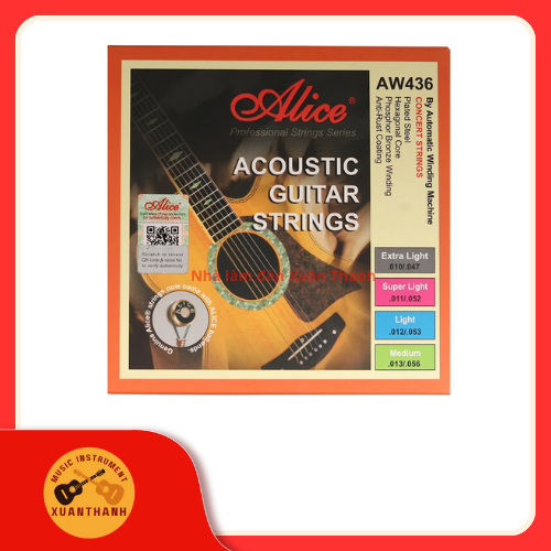 Dây Đàn Guitar Acoustic Alice AW436