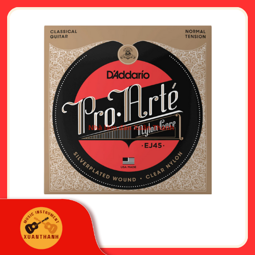 Dây Đàn Guitar Classic Chính Hãng D'Addario EJ45