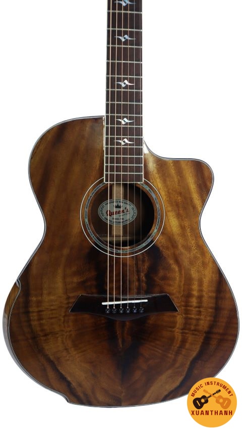 Đàn Guitar CLASSIC Gỗ Điệp QUEEN’S C – 207VIP ĐƯỢC GIA CÔNG ĐÓNG Ở VIỆT NAM