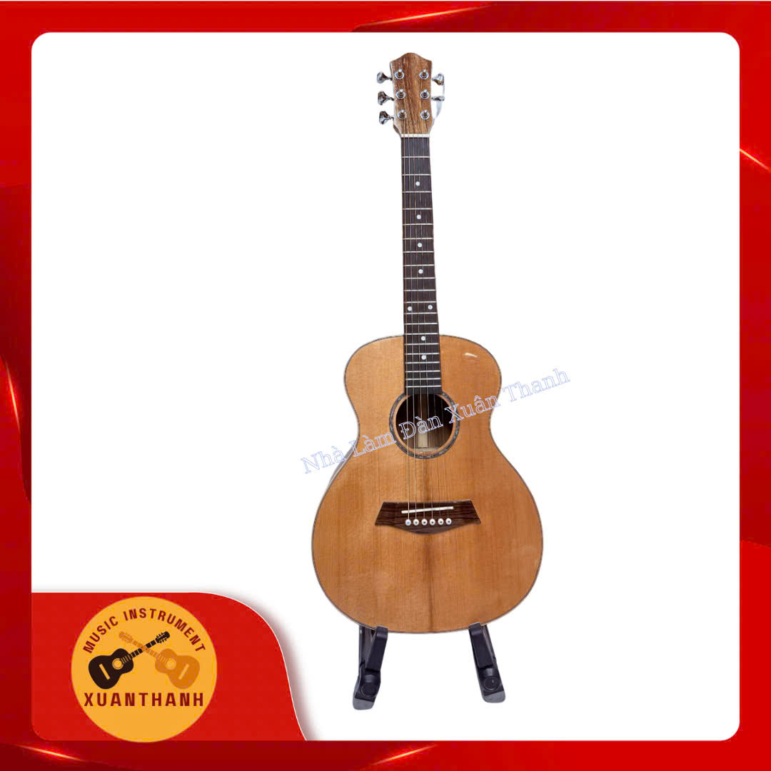 Đàn Guitar Acoustic Gỗ Điệp Trung Kỹ Dây Sắt GDTKA-1/2